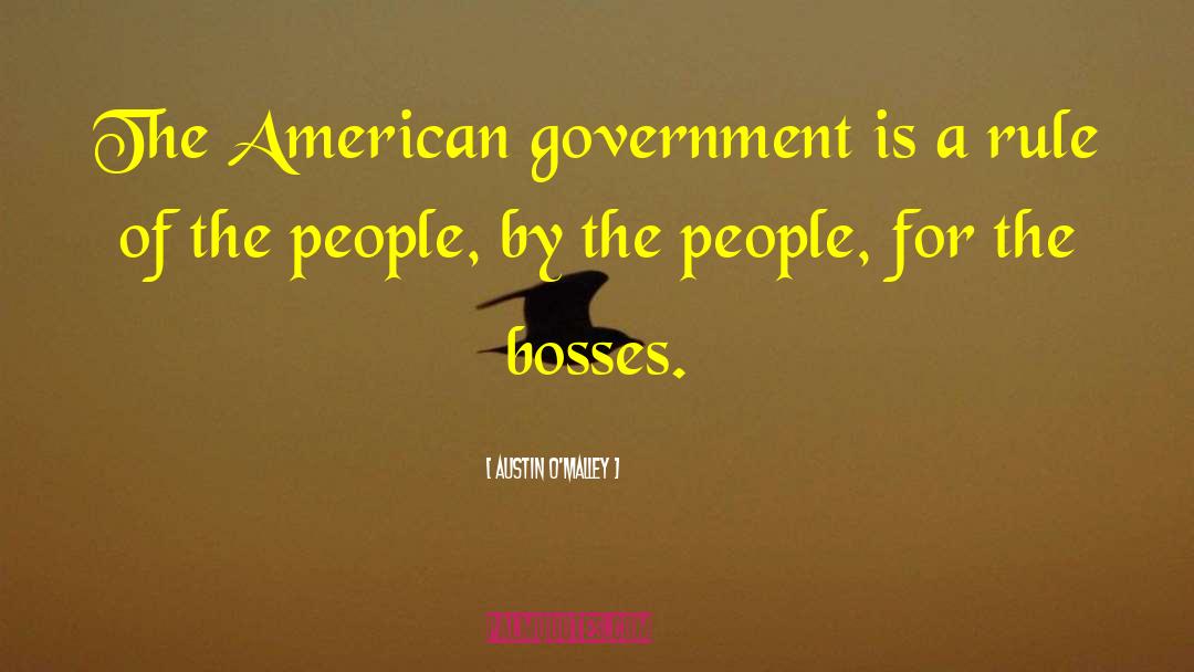 American Government quotes by Austin O'Malley