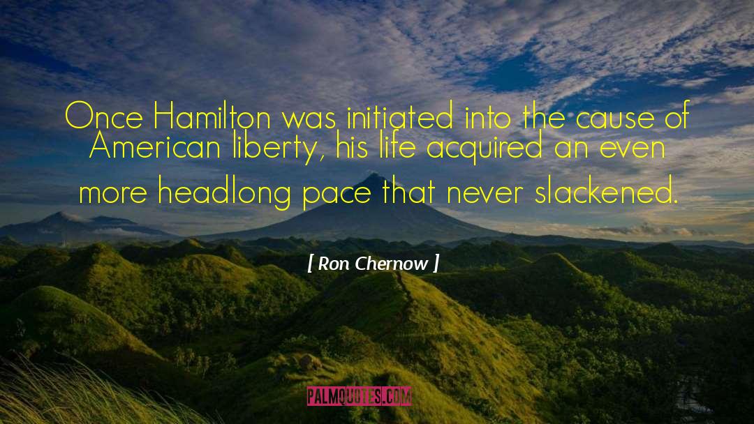 American Greatness quotes by Ron Chernow