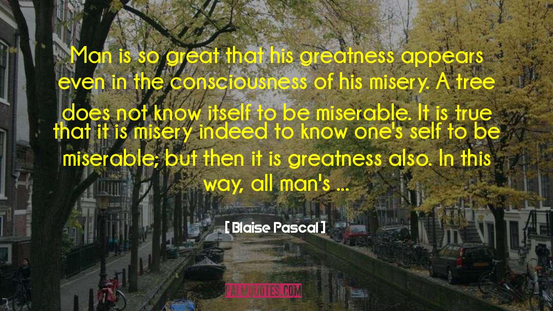 American Greatness quotes by Blaise Pascal
