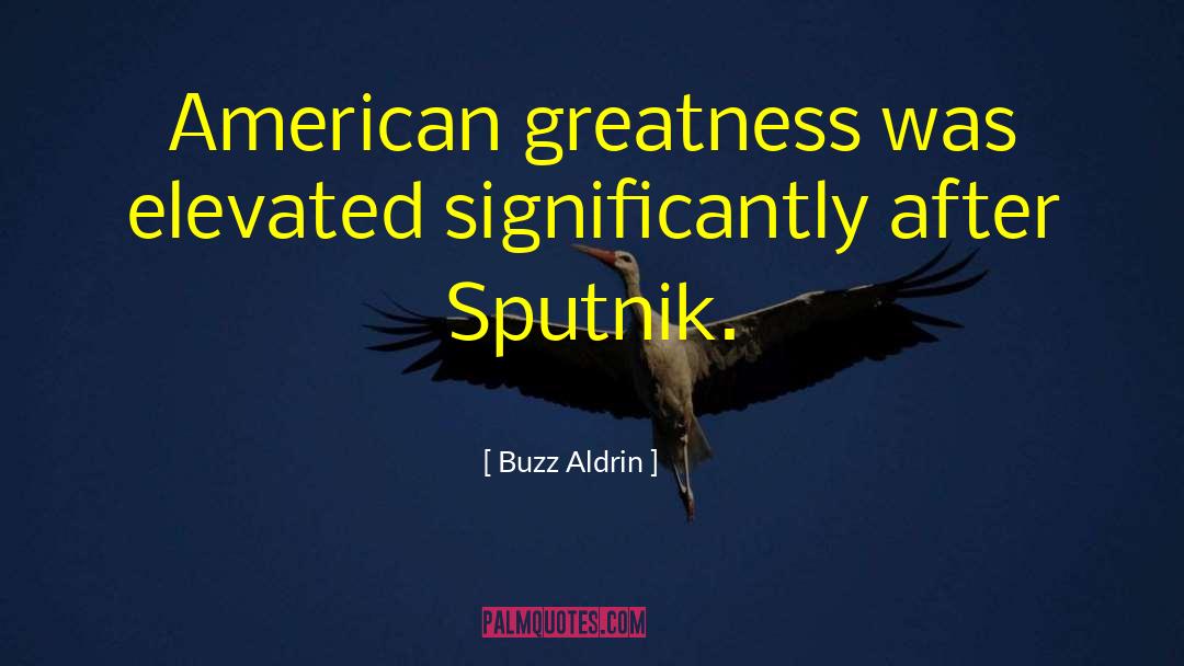 American Greatness quotes by Buzz Aldrin
