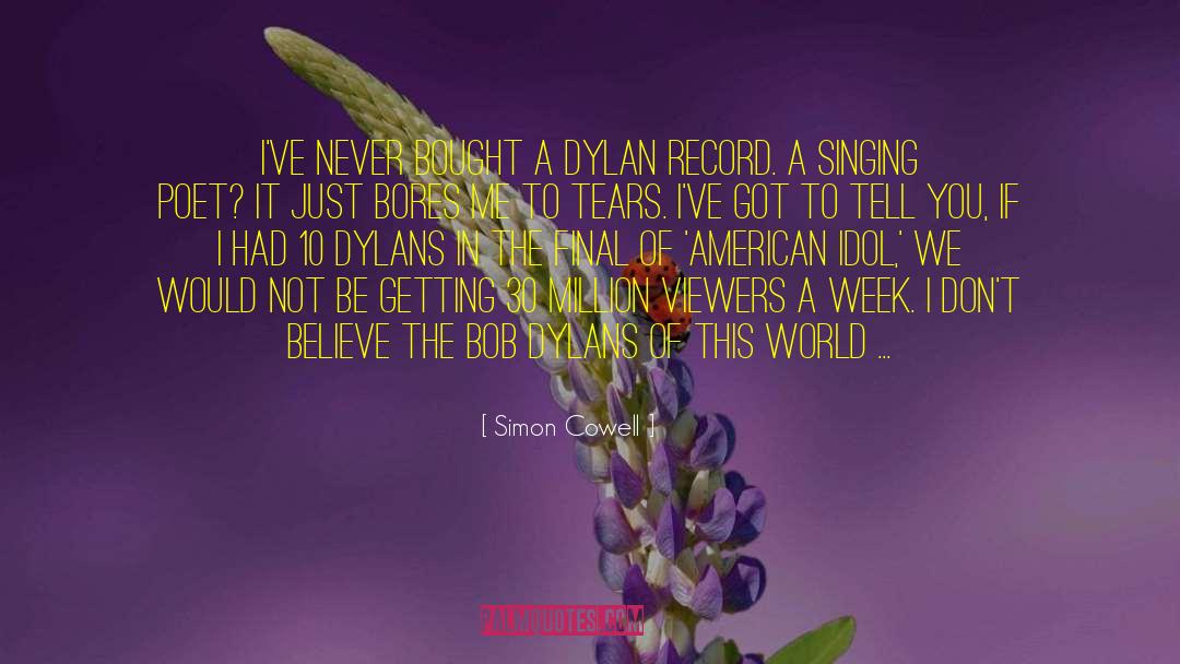 American Idol quotes by Simon Cowell
