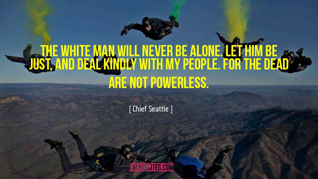 American Indian quotes by Chief Seattle