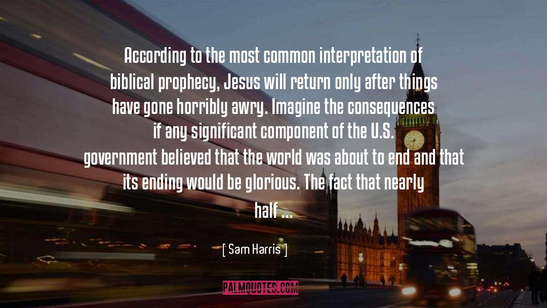 American Intervention quotes by Sam Harris