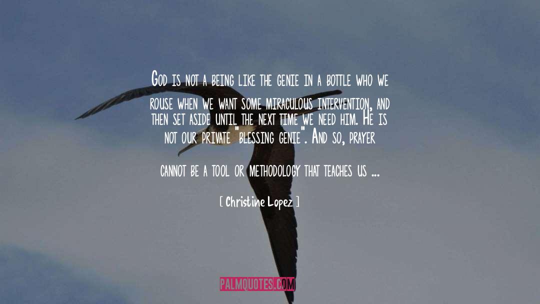American Intervention quotes by Christine Lopez