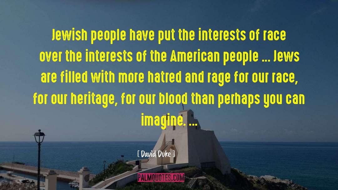 American Jewish Committee quotes by David Duke