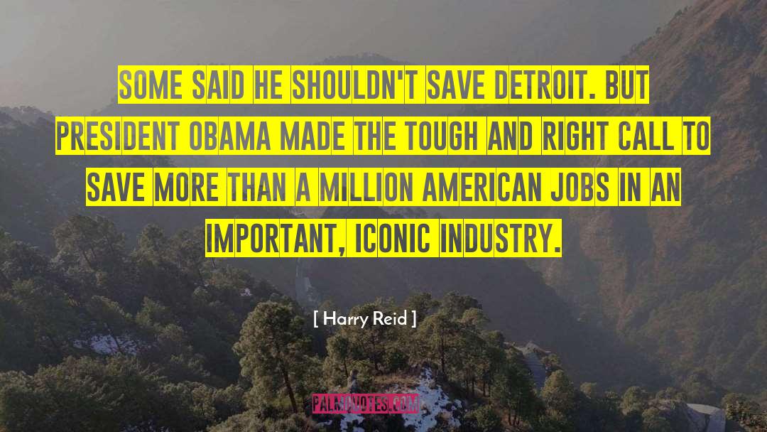 American Jobs quotes by Harry Reid