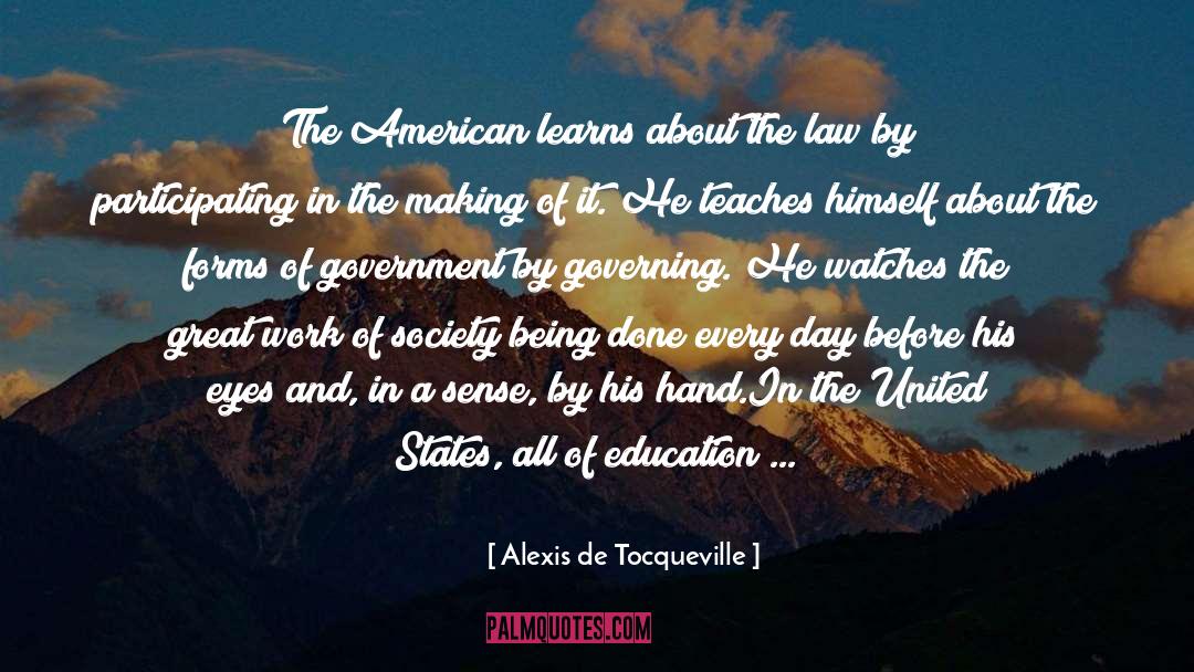 American Landscape quotes by Alexis De Tocqueville