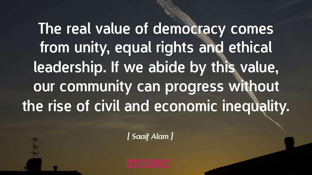 American Leadership quotes by Saaif Alam