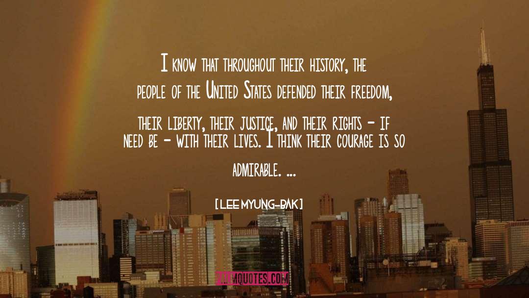 American Liberty quotes by Lee Myung-bak