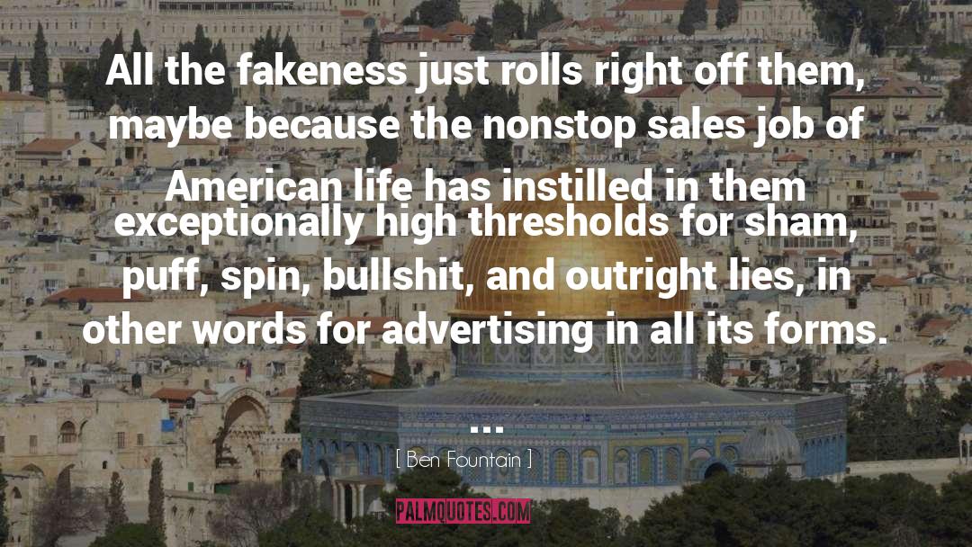 American Life quotes by Ben Fountain