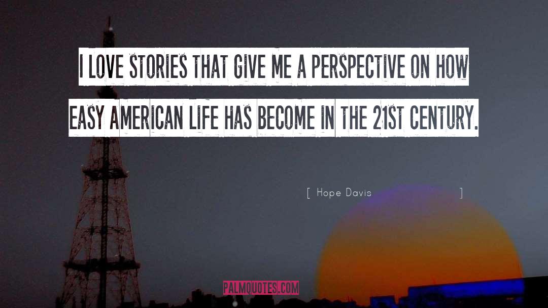 American Life quotes by Hope Davis