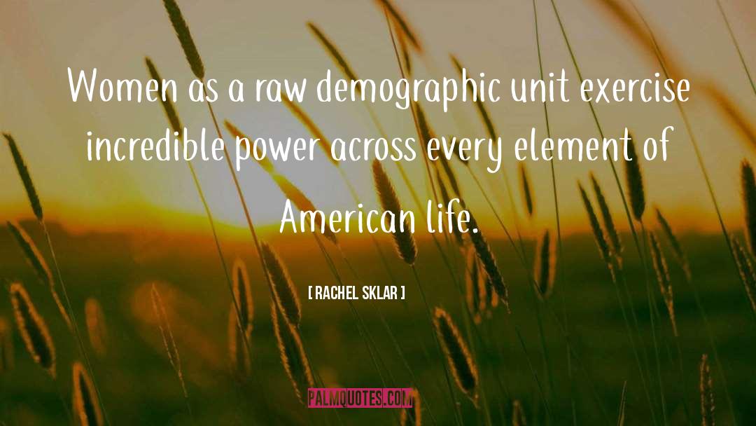 American Life quotes by Rachel Sklar