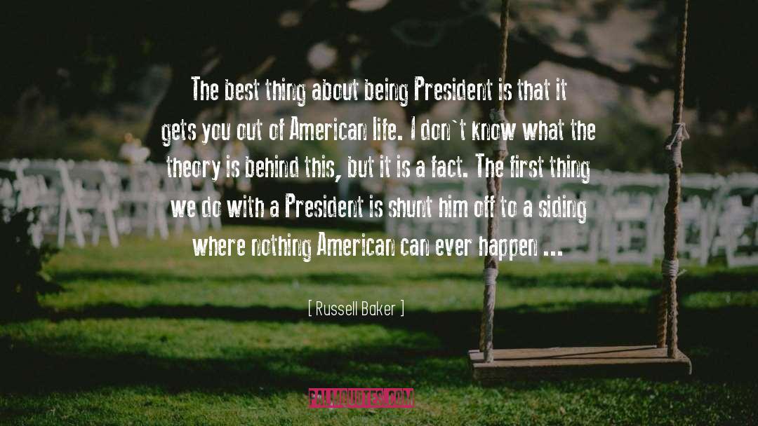 American Life quotes by Russell Baker