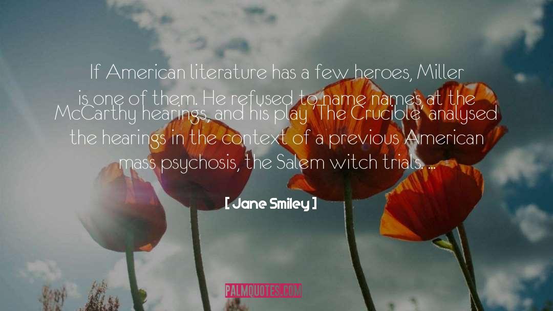 American Literature quotes by Jane Smiley