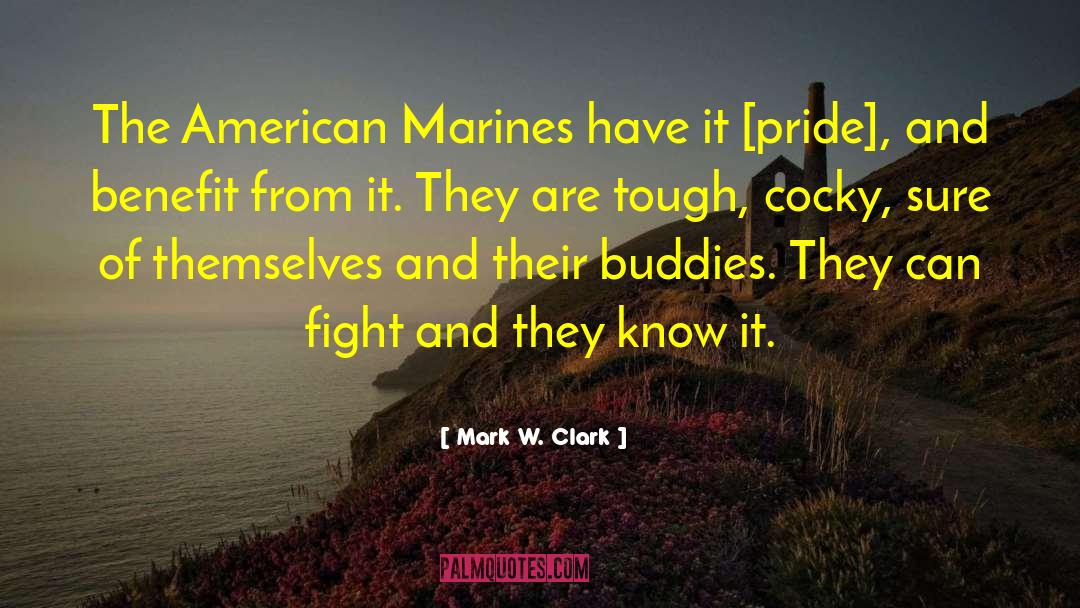 American Marines quotes by Mark W. Clark