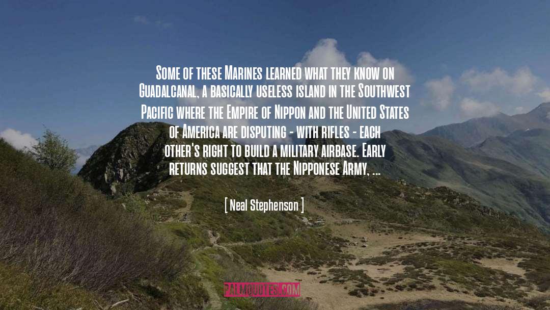 American Marines quotes by Neal Stephenson