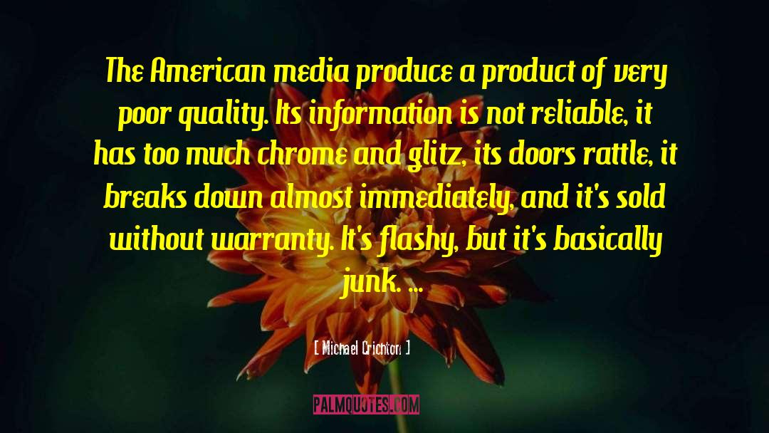 American Media quotes by Michael Crichton