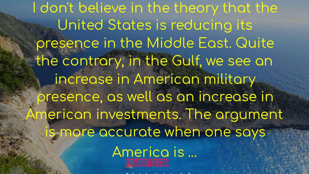 American Military quotes by Adel Al-Jubeir