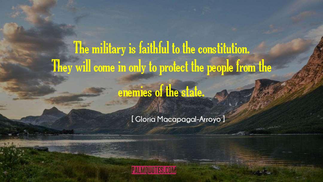 American Military quotes by Gloria Macapagal-Arroyo