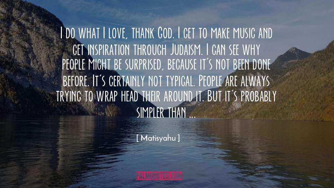 American Music quotes by Matisyahu