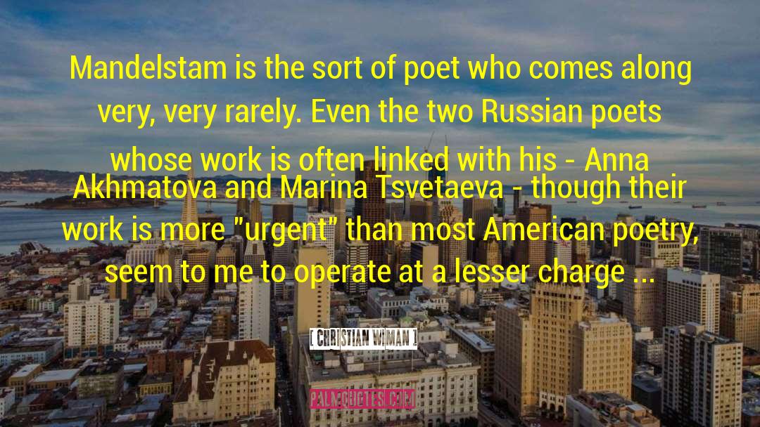 American Myths quotes by Christian Wiman