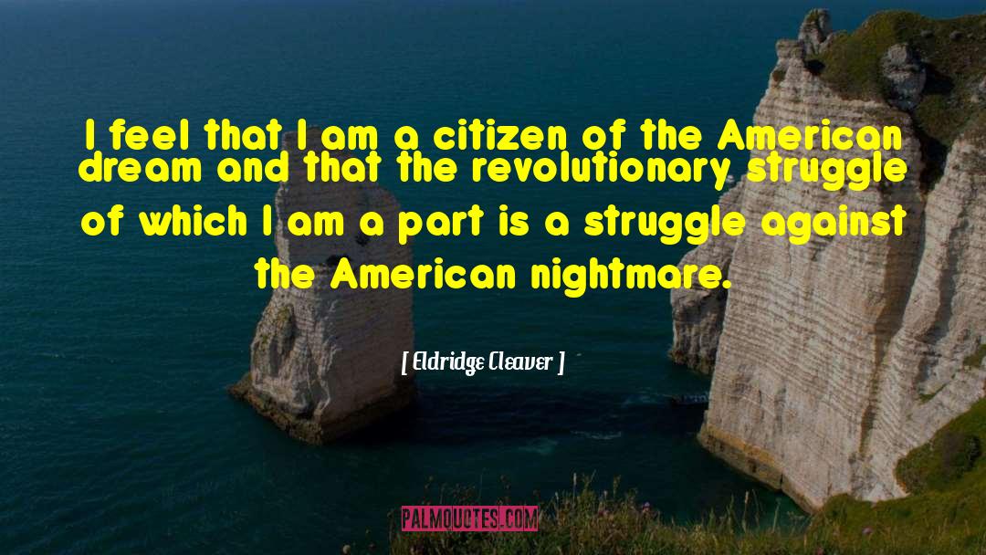 American Nightmare quotes by Eldridge Cleaver