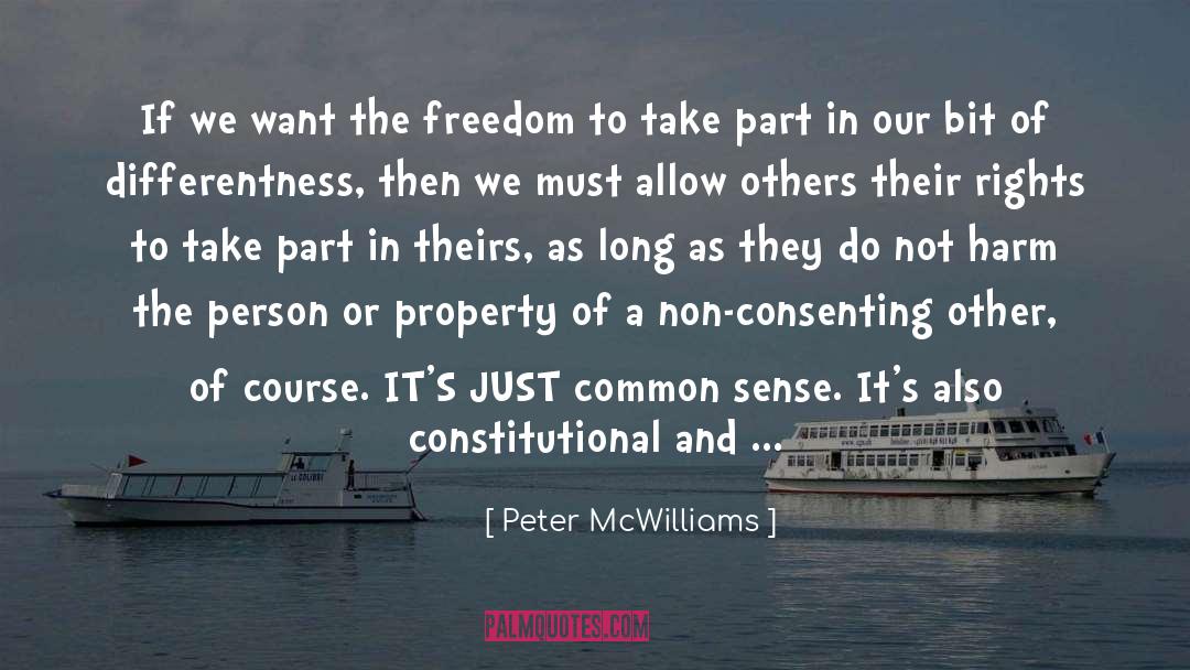 American Patriot quotes by Peter McWilliams