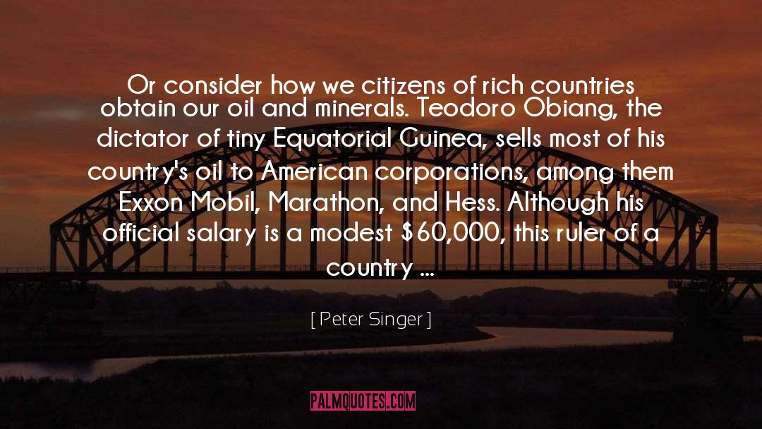 American Patriot quotes by Peter Singer