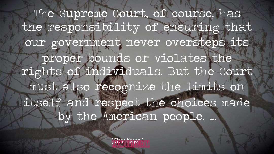 American People quotes by Elena Kagan