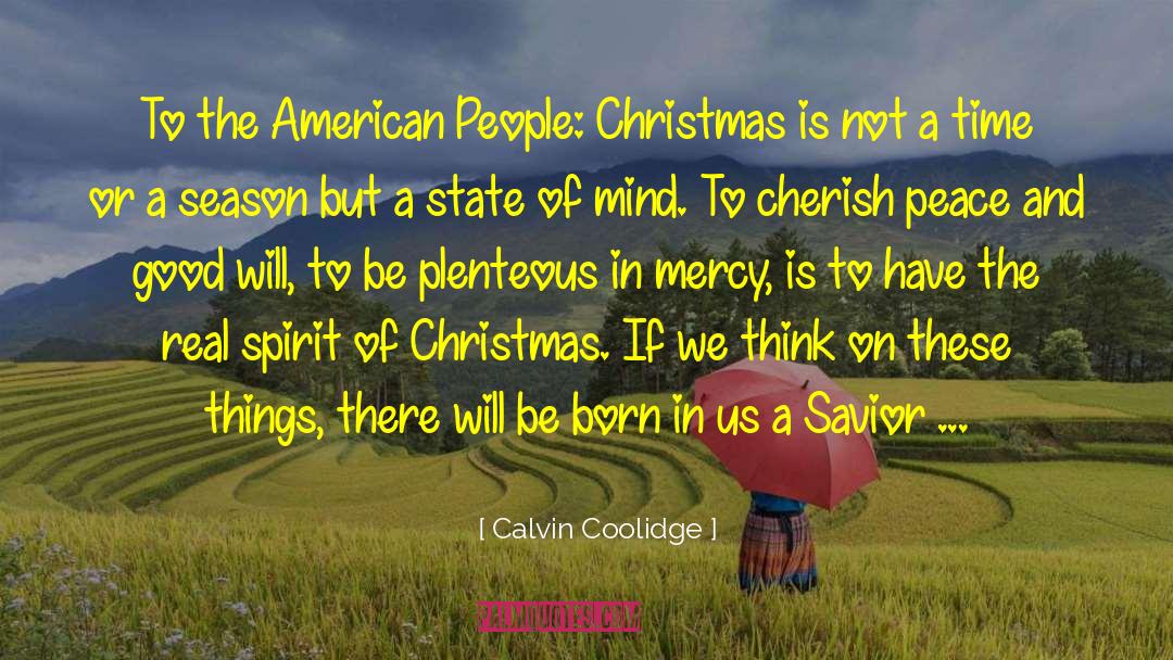 American People quotes by Calvin Coolidge