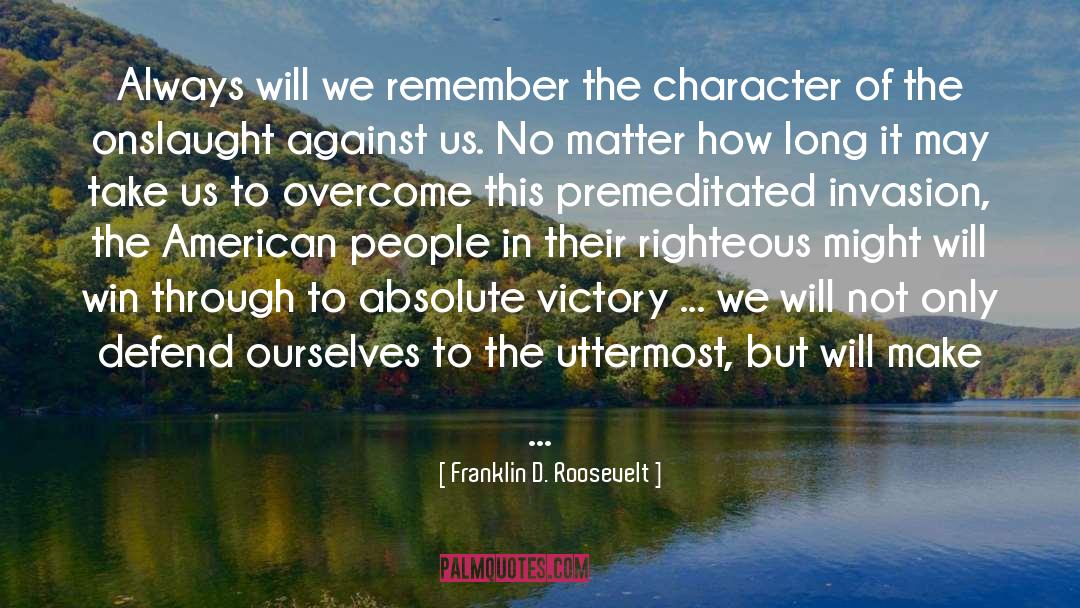 American People quotes by Franklin D. Roosevelt