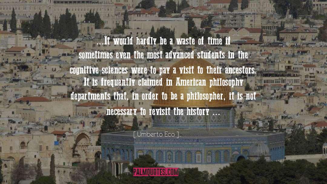 American Philosophy quotes by Umberto Eco
