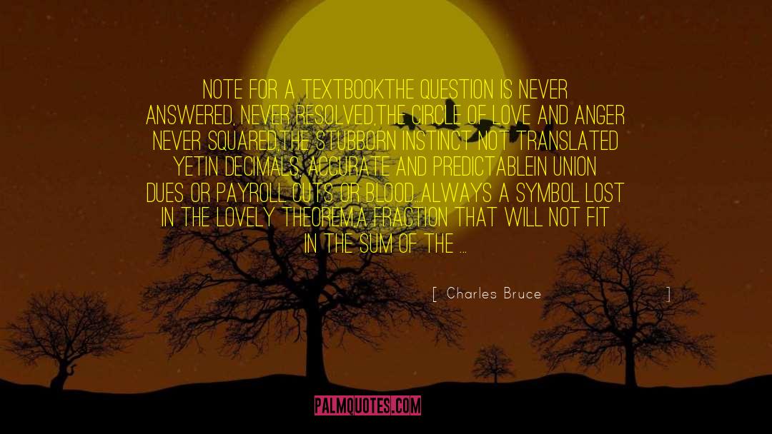 American Poetry quotes by Charles Bruce