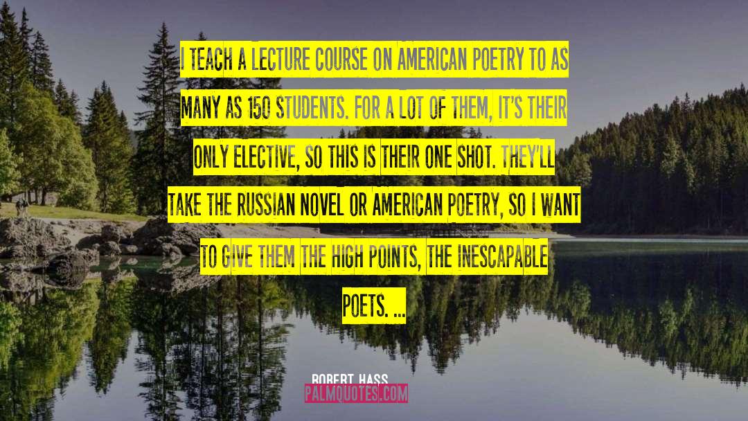 American Poetry Vigil quotes by Robert Hass