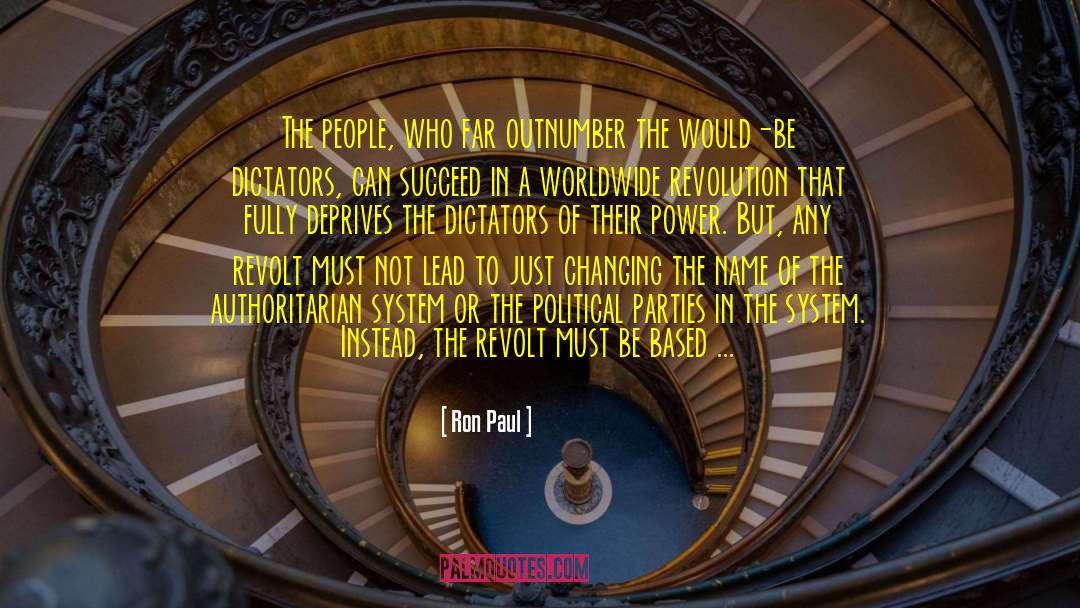 American Political System quotes by Ron Paul