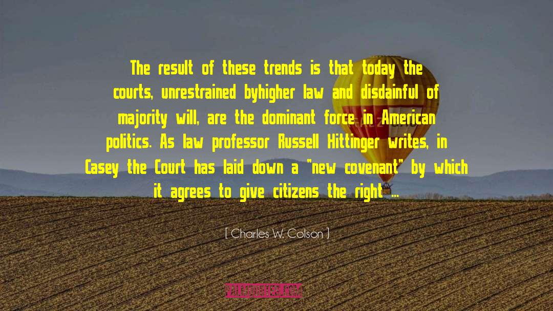 American Politics quotes by Charles W. Colson