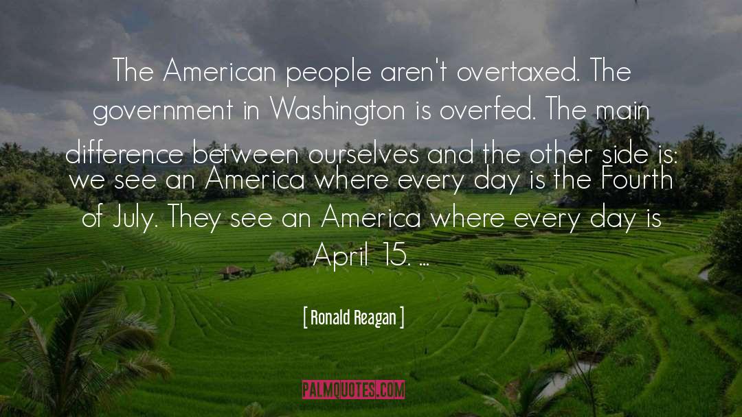 American Politics quotes by Ronald Reagan