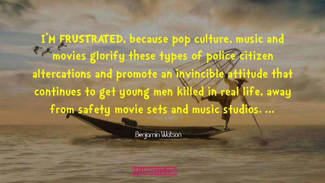 American Pop Culture quotes by Benjamin Watson
