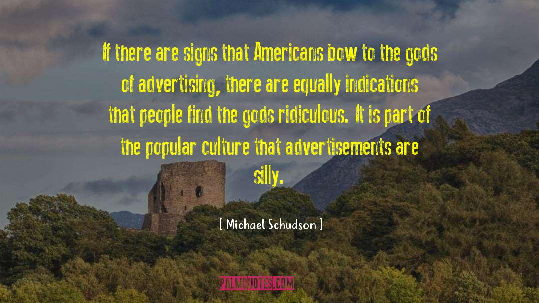 American Popular Culture quotes by Michael Schudson