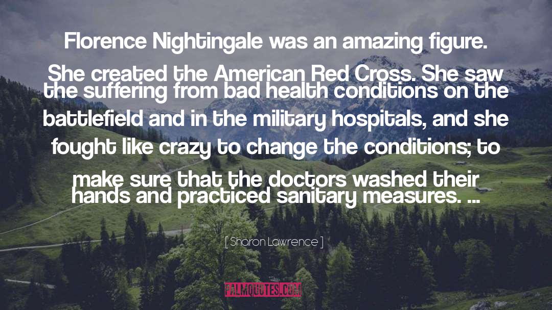 American Red Cross quotes by Sharon Lawrence