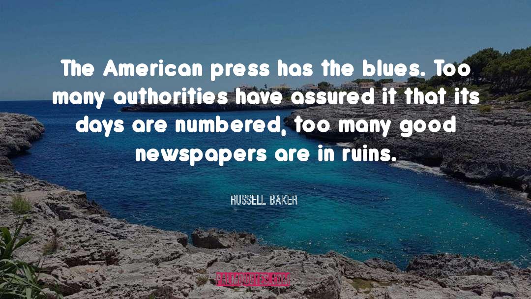 American Reporter quotes by Russell Baker