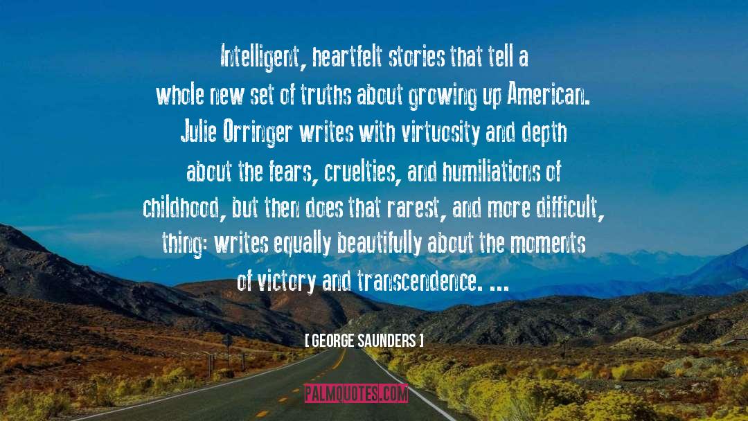 American Reporter quotes by George Saunders