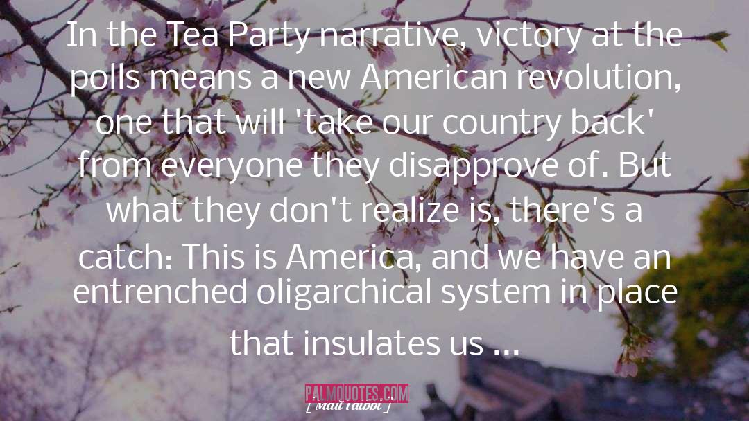 American Revolution quotes by Matt Taibbi