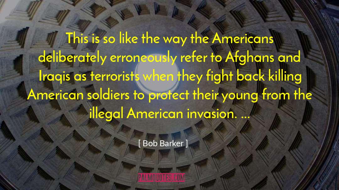 American Soldier quotes by Bob Barker