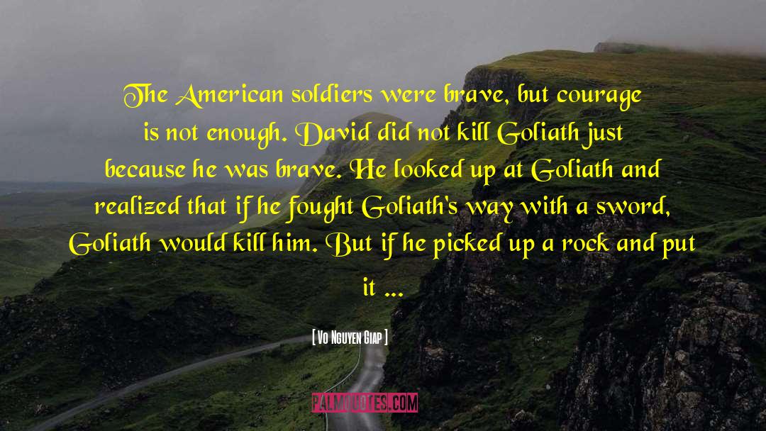 American Soldiers quotes by Vo Nguyen Giap