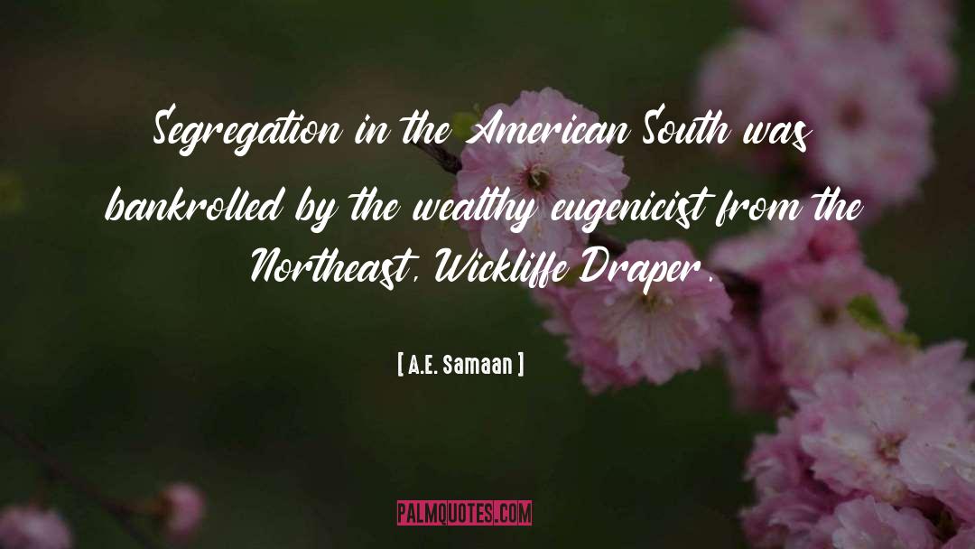 American South quotes by A.E. Samaan