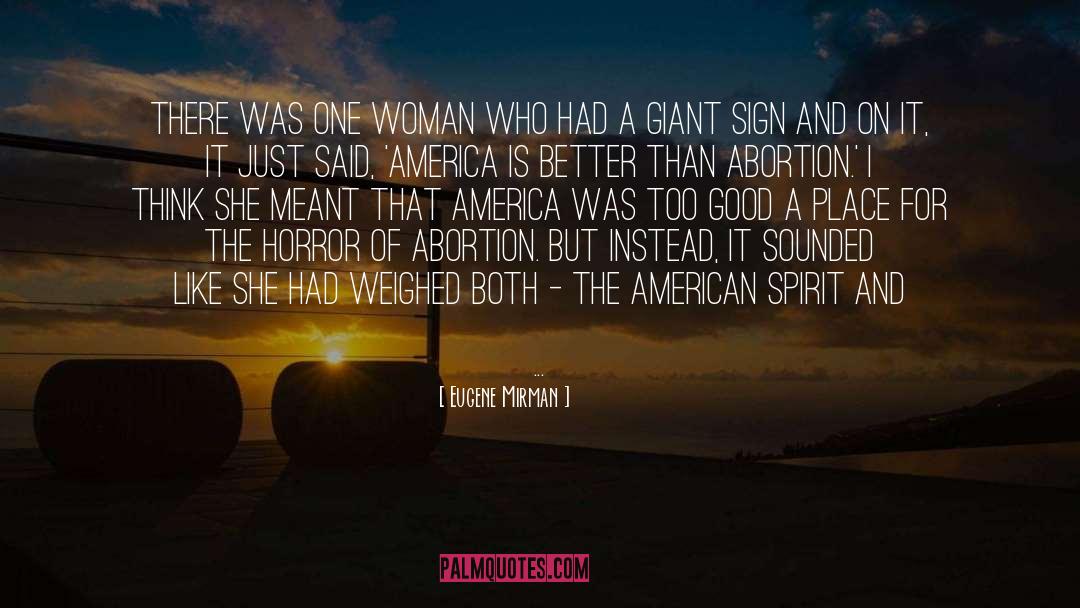American Spirit quotes by Eugene Mirman