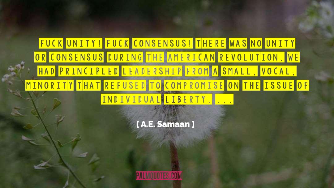 American Ts quotes by A.E. Samaan