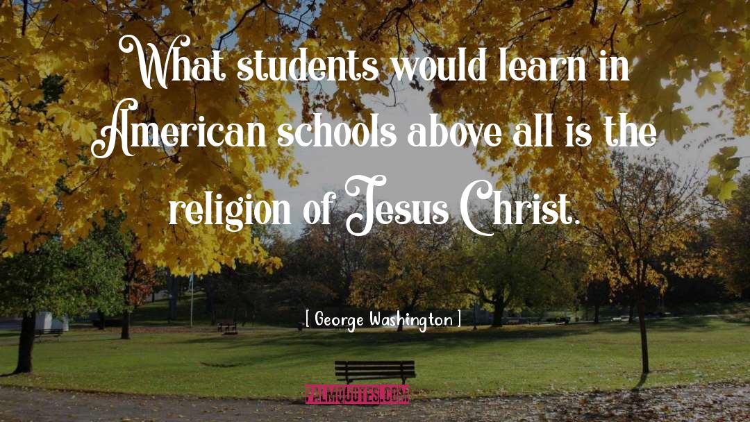 American University quotes by George Washington