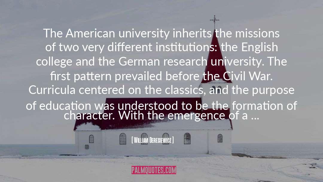 American University quotes by William Deresiewicz